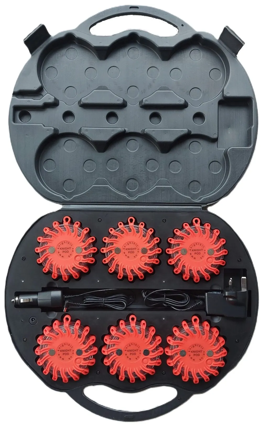 Red LED emergency beacon flare light